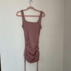 fashion nova mauve pink dress